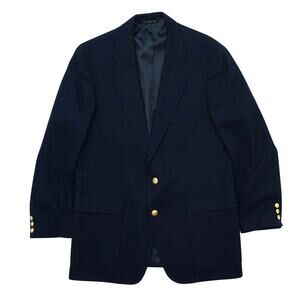 Vintage 90s Chaps Ralph Lauren Navy Blazer Mens 44